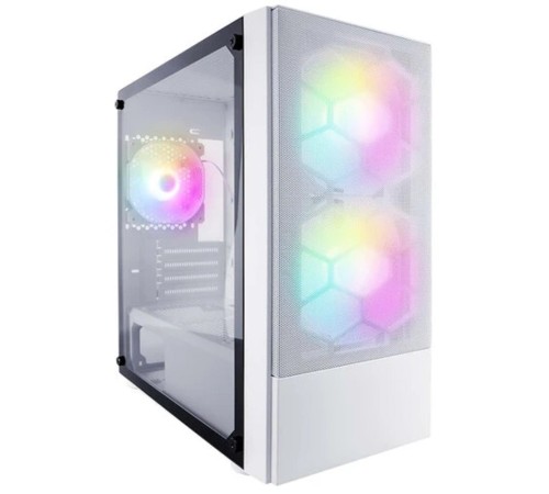 1STPLAYER Корпус FIREBASE X4-M White / mATX, TG / 1x120mm & 2x140mm LED fans inc. / X4-M-WH-2F1P-W-1F1-W 1STPLAYER Корпус FIREBASE X4-M White / mATX, TG / 1x120mm & 2x140mm LED fans inc. / X4-M-WH-2F1P-W-1F1-W