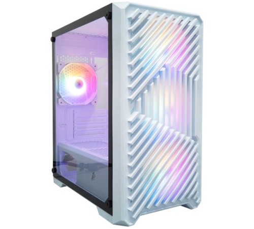 1STPLAYER TRILOBITE T5 White / mATX, TG / 4x120mm LED fans inc. / T5-WH-4F1-W 1STPLAYER TRILOBITE T5 White / mATX, TG / 4x120mm LED fans inc. / T5-WH-4F1-W