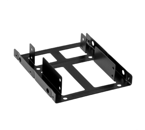 Exegate EX292544RUS Салазки (переходник) ExeGate HD-22T3M металлические для установки 2xHDD/SSD 2.5" в отсек 3.5"