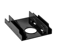 Exegate EX292545RUS Салазки (переходник) ExeGate HD-22T3P пластиковые для установки 2xHDD/SSD 2.5" в отсек 3.5"