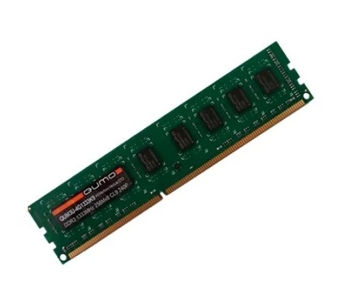 QUMO DDR3 DIMM 4GB (PC3-10600) 1333MHz QUM3U-4G1333K9