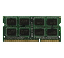 QUMO DDR3 SODIMM 8GB QUM3S-8G1600C11L PC3-12800, 1600MHz, 1.35V OEM/RTL