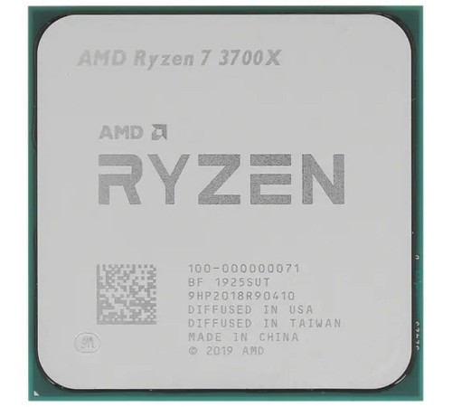 CPU AMD Ryzen 7 3700X OEM {100-000000071(А} ){3.6GHz up to 4.4GHz/8x512Kb+32Mb, 8C/16T, Matisse, 7nm, 65W, unlocked, AM4}