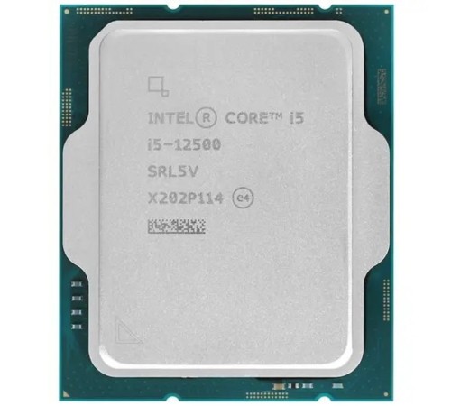 CPU Intel Core i5-12500 Alder Lake OEM {3.0 ГГц/ 4.6 ГГц в режиме Turbo, 18MB, Intel UHD Graphics 770, LGA1700}