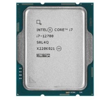 CPU Intel Core i7-12700 Alder Lake OEM {2.1 ГГц/ 4.8 ГГц в режиме Turbo, 25MB, Intel UHD Graphics 770, LGA1700}