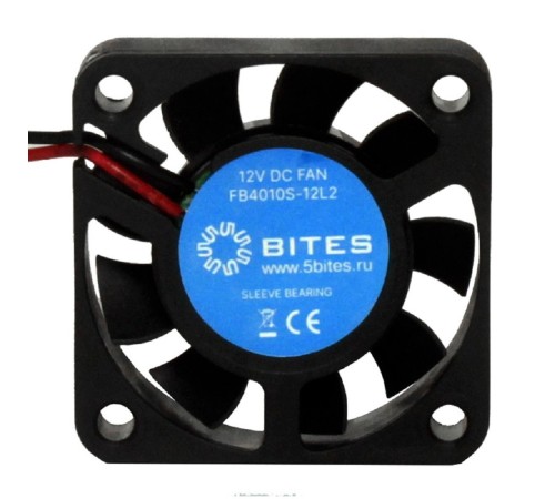 5bites Вентилятор FB4010S-12L2 40X10 / SLEEVE / 5000RPM / 2P