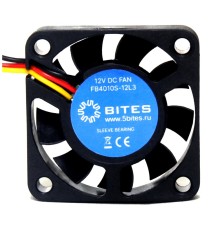 5bites Вентилятор FB4010S-12L3 40X10 / SLEEVE / 5000RPM / 3P