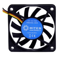 5bites Вентилятор FB6010S-12H3 60X10 / SLEEVE / 3800RPM / 3P