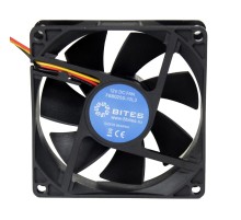 5bites Вентилятор FB8025S-12L3 80X25 / SLEEVE / 2000RPM / 3P