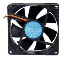 5bites Вентилятор FB8025S-12H3 80X25 / SLEEVE / 3000RPM / 3P