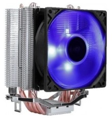 Cooler Aerocool Verkho 4 Lite 125W/ Intel 115*/AMD/ PWM / Blue LED/ Clip