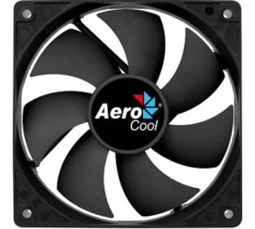 Fan Aerocool Force 12 / 120mm/ 3pin+4pin/ Black