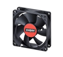 Exegate EX166174RUS Вентилятор ExeGate Mirage-S 80x80x25 подшипник скольжения, 2000 RPM, 23dB, 3pin