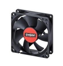 Exegate EX166174RUS Вентилятор ExeGate Mirage-S 80x80x25 подшипник скольжения, 2000 RPM, 23dB, 3pin