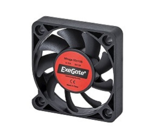 Exegate EX180972RUS Вентилятор ExeGate Mirage-S 50x50x10 подшипник скольжения, 4500 RPM, 24dB, 3pin