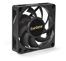 Exegate EX283372RUS Вентилятор ExeGate EX07015H3PM, 70x70x15 мм, гидродинамический, 3pin+Molex, 3000RPM, 26dBA