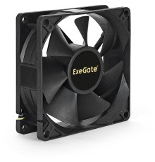 Exegate EX283377RUS Вентилятор ExeGate EX08025S3P, 80x80x25 мм, подшипник скольжения, 3pin, 1800RPM, 23dBA