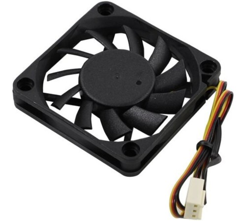 Exegate EX283368RUS Вентилятор ExeGate ExtraSilent ES06010S3P, 60x60x10 мм, подшипник скольжения, 3pin, 3000RPM, 23dBA