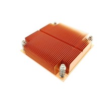 Exegate EX286163RUS Радиатор для процессора ExeGate ESNK-0047.1U.2011/2066.Cu (Медный, socket LGA2011/2066, TDP 100W, 435г, на винтах, с термопастой, Retail box)