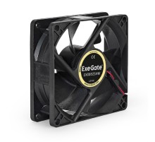 Exegate EX283380RUS Вентилятор ExeGate EX08025HM, 80x80x25 мм, Hydraulic bearing (гидродинамический), Molex, 1800RPM, 21dBA