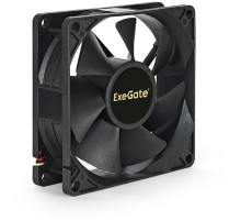 Exegate EX283375RUS Вентилятор ExeGate ExtraPower EP08025S2P, 80x80x25 мм, Sleeve bearing (подшипник скольжения), 2pin, 2200RPM, 23dBA