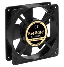 Exegate EX289013RUS Вентилятор 220В ExeGate EX12025BAL (120x120x25 мм, 2-Ball (двойной шарикоподшипник), подводящий провод 30 см, 22000RPM, 33dBA)