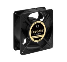 Exegate EX289021RUS Вентилятор 220В ExeGate EX12038SAT (120x120x38 мм, Sleeve bearing (подшипник скольжения), клеммы, 2600RPM, 42dBA)