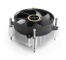 Exegate EX292655RUS Кулер ExeGate ETA-20.PWM.V1700 (Al, LGA1700/1150/1151/1155/1156/1200/1366, TDP 90W, Fan 95mm, PWM 900-2400RPM, Hydro bearing, 4pin, 11-24db, 345г, с термопастой, на винтах, Color B