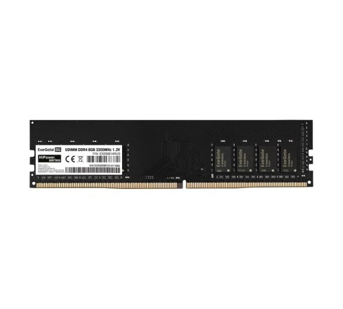 Exegate EX293814RUS Модуль памяти ExeGate HiPower DIMM DDR4 8GB <PC4-25600> 3200MHz