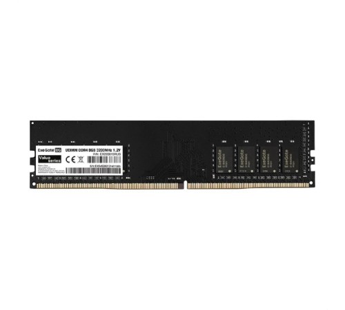 Exegate EX293813RUS Модуль памяти ExeGate Value DIMM DDR4 8GB <PC4-25600> 3200MHz Exegate EX293813RUS Модуль памяти ExeGate Value DIMM DDR4 8GB <PC4-25600> 3200MHz