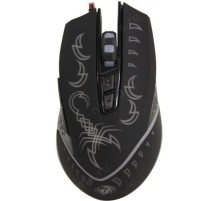 Мышь MGK-20U Dialog Gan-Kata - игровая, 7 кнопок + ролик , 7-ми цветная подсветка, USB, черная
