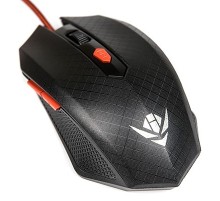 Мышь Dialog MOG-08U Nakatomi Gaming - 6 кнопок + ролик, USB ,черная