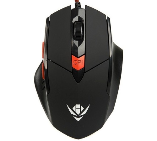 Мышь Dialog MOG-11U Nakatomi Gaming - 6 кнопок + ролик, USB ,черная