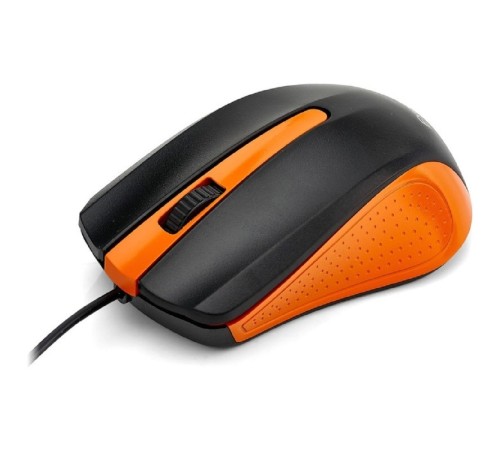Exegate EX280437RUS Мышь Exegate SH-9030BO <black+orange, optical, 3btn/scroll, 1200dpi, USB>