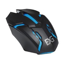 Exegate EX289491RUS Мышь ExeGate Gaming Standard Laser GML-17 (USB, лазерная, 1200dpi, 3 кнопки и колесо прокрутки, длина кабеля 1,5м, черная, Color box)
