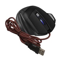 Exegate EX289487RUS Мышь ExeGate Gaming Standard Laser GML-793 (USB, лазерная, 800/1600/2400/3200dpi, 7 кнопок и колесо прокрутки, балансировочные грузики 36г, длина кабеля 1,5м, черная, Color box)