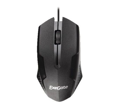 Exegate EX279941RUS Мышь ExeGate SH-9025  <black, optical,  3btn/scroll, 1000dpi, USB>, OEM