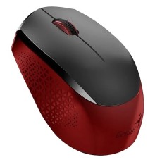 Genius Мышь NX-8000S Red { Беспроводная, бесшумная, 3 кнопки, для правой/левой руки. Сенсор Blue Eye. Частота 2.4 GHz} [31030025401]