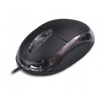 CBR CM 122 Black, Мышь проводная, оптическая, USB, 1000 dpi, 3 кнопки и колесо прокрутки, длина кабеля 1,3 м, цвет чёрный