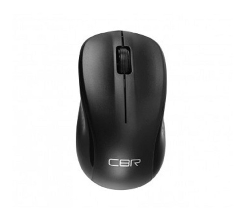 CBR CM 410 Black, Мышь беспроводная, оптическая, 2,4 ГГц, 1000 dpi, 3 кнопки и колесо прокрутки, выключатель питания, цвет чёрный