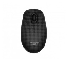 CBR CM 499 Carbon, Мышь беспроводная, оптическая, 2,4 ГГц, 1200 dpi, 3 кнопки и колесо прокрутки, ABS-пластик, поверхность "под карбон", выключатель питания