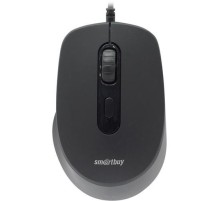 Мышь проводная беззвучная Smartbuy ONE 265-K черная / 40 [SBM-265-K]