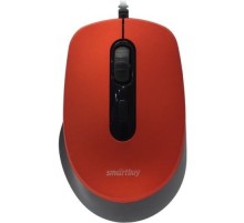 Мышь проводная беззвучная Smartbuy ONE 265-R красная / 40 [SBM-265-R]
