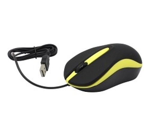 Мышь проводная Smartbuy ONE 329 черно-желтая [SBM-329-KY]