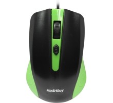 Мышь проводная Smartbuy ONE 352 зелено-черная [SBM-352-GK]