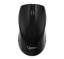 Gembird MUSW-320 Black USB {Мышь беспроводная, 2кнопоки+колесо-кнопка, 2.4ГГц, 1000 dpi}