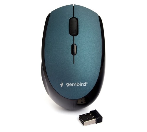 Gembird MUSW-354-B {Мышь беспроводная, синий, бесш.клик, soft touch, 3кн.+колесо-кнопка, 2400DPI, 2,4ГГц} Gembird MUSW-354-B {Мышь беспроводная, синий, бесш.клик, soft touch, 3кн.+колесо-кнопка, 2400DPI, 2,4ГГц}