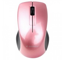 Gembird MUSW-370 {Мышь беспроводная, розовый, 2.4ГГц, 2кн+колесо-мышка, 1000 DPI, оптический}