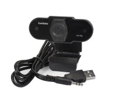 Exegate EX287386RUS Веб-камера ExeGate BlackView C525 HD Tripod (матрица 1/3" 1,3 Мп, 1280х720, 720P, 30fps, 4-линзовый объектив, USB+35mm Jack, фиксированный фокус, микрофон с шумоподавлением)