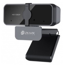 Web-камера Oklick OK-C21FH черный 2Mpix (1920x1080) USB2.0 с микрофоном [1455507]